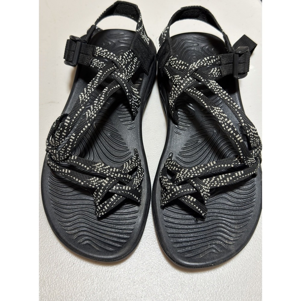 Chaco Z/Volv X2 Sandals Womens 8 Dash Black Strappy Hiking Water Shoes J106664